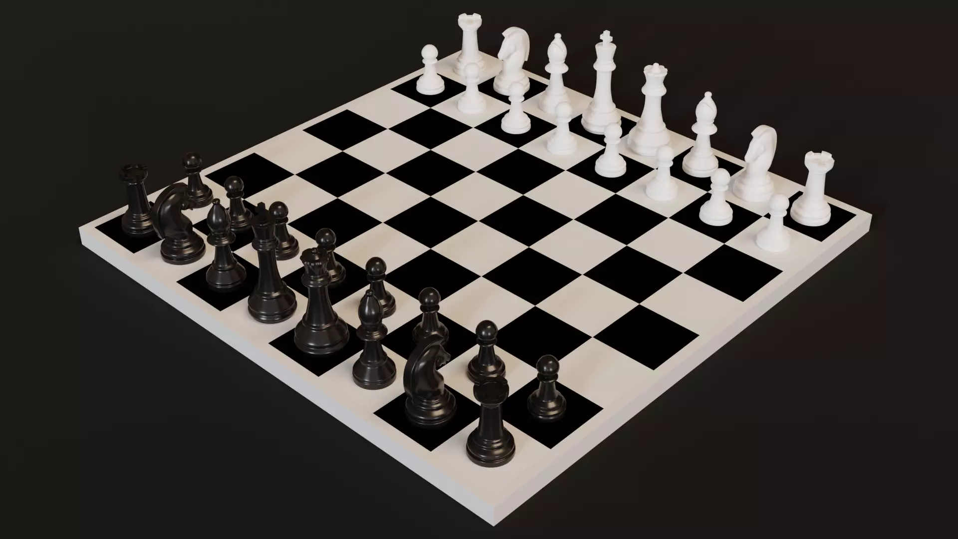 Chess 3D model_0