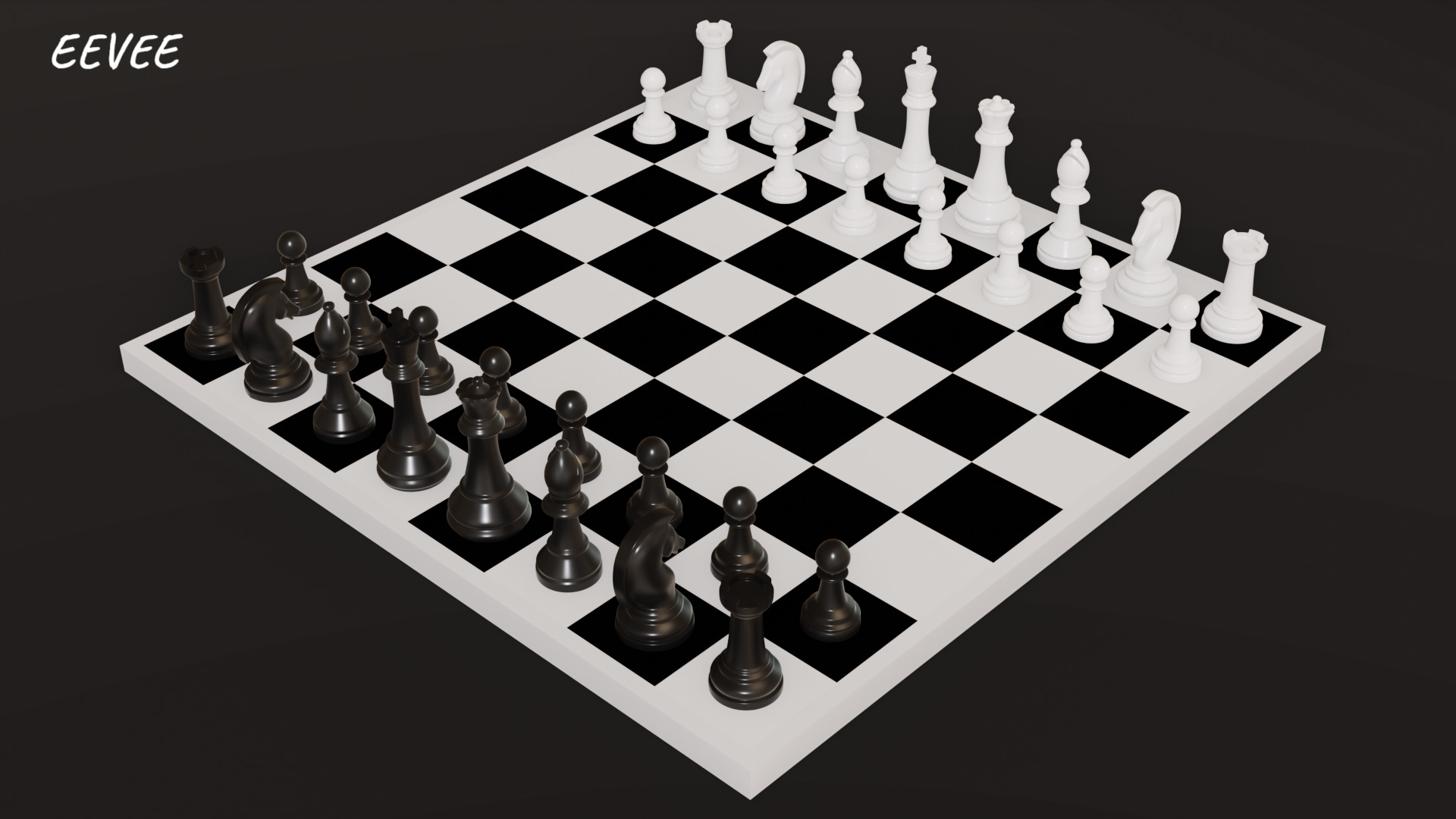 Chess 3D model_1