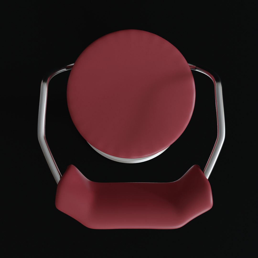 Bar Chair 3D model_15