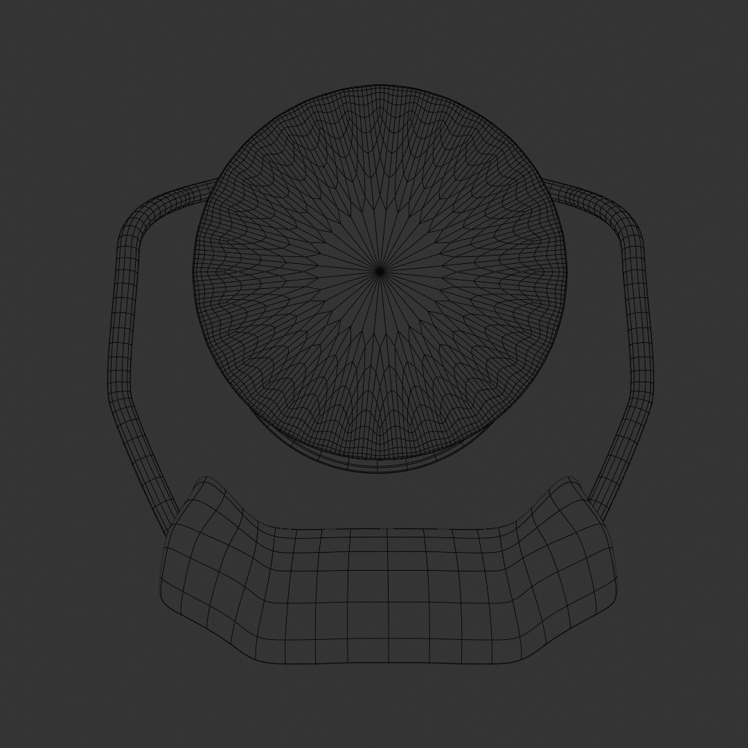 Bar Chair 3D model_17