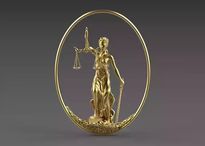 Lady Justice Pendants