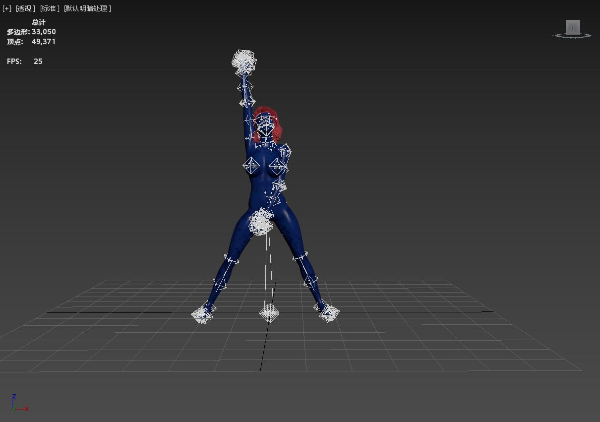 Marvel model Mystique from X-Men Days of Future Past 3D model_24