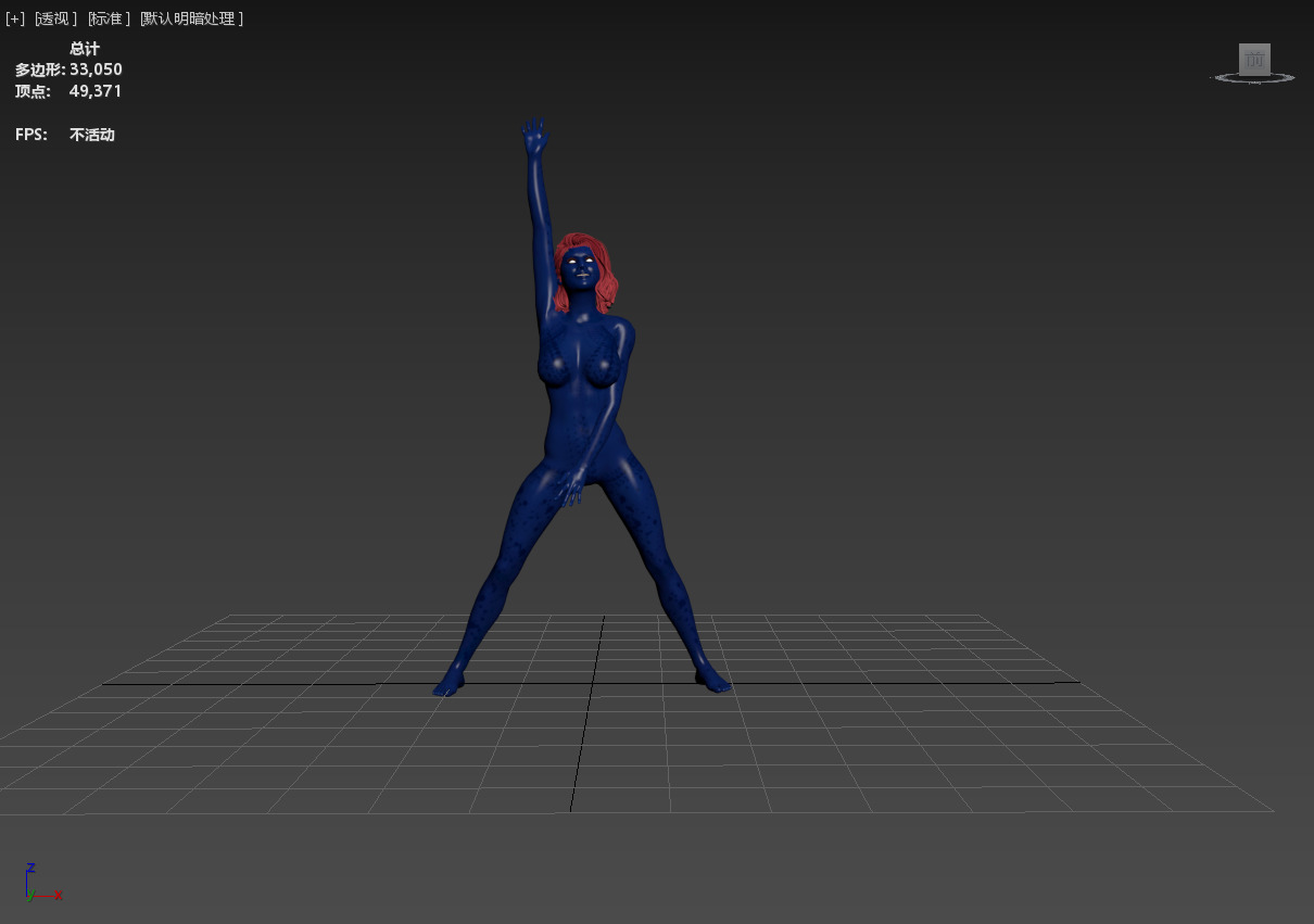 Marvel model Mystique from X-Men Days of Future Past 3D model_26