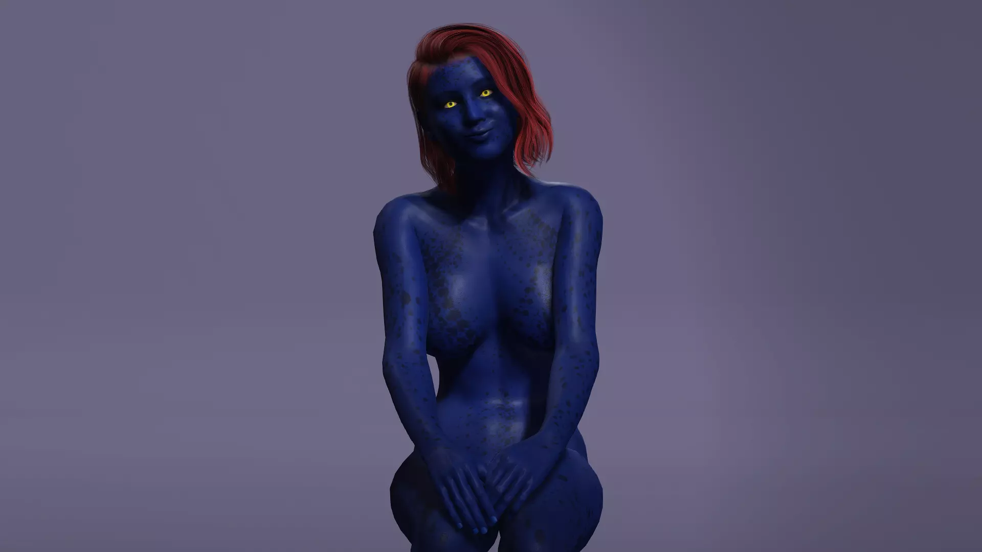 Marvel model Mystique from X-Men Days of Future Past 3D model_14