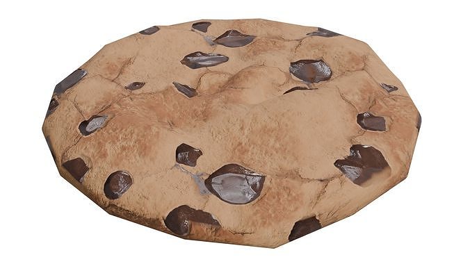 Cookie - Low Poly Game Ready Low-poly 3D model