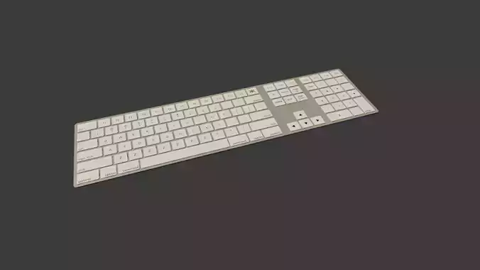 Full Sized Apple Like Keyboard