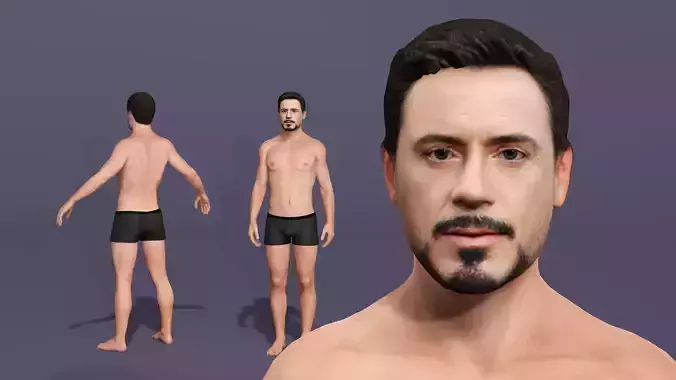 Realistic Man Robert Downey Jr ironman Avengers marvel