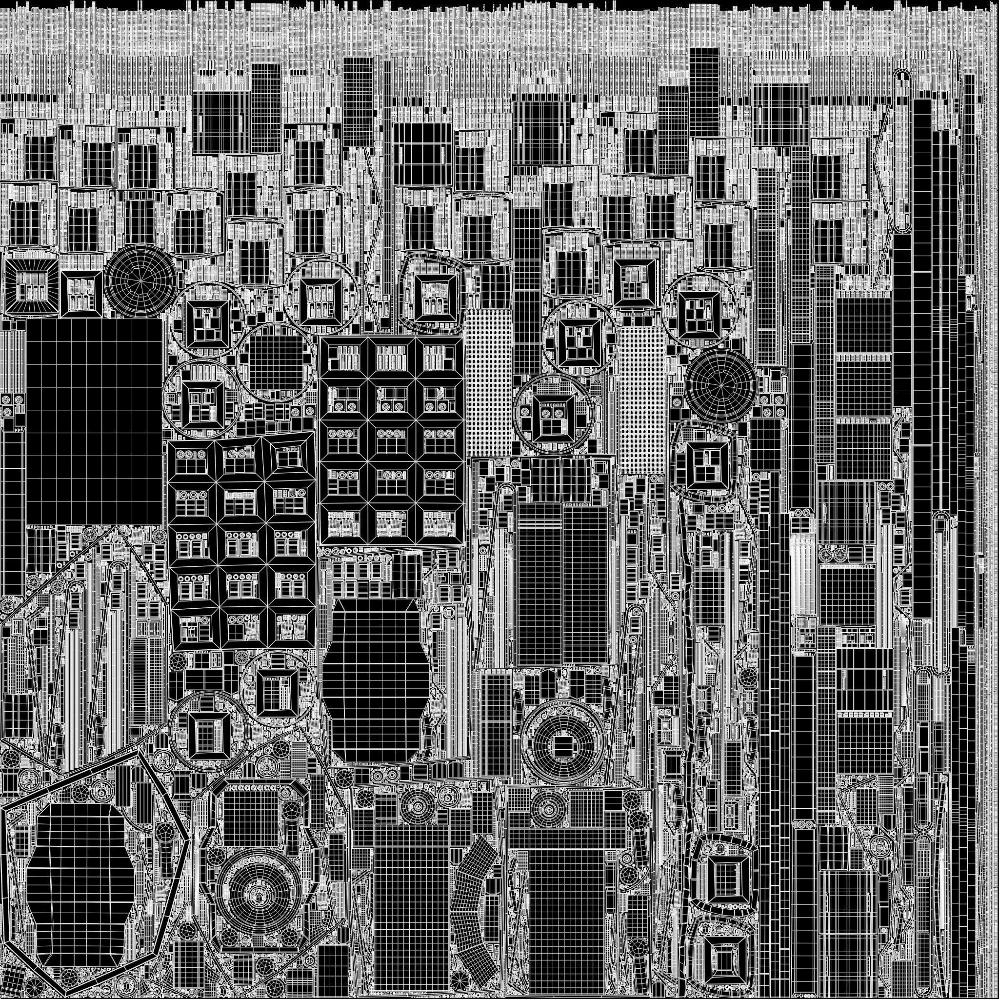 Wheel Bucket Digger  3D model_9
