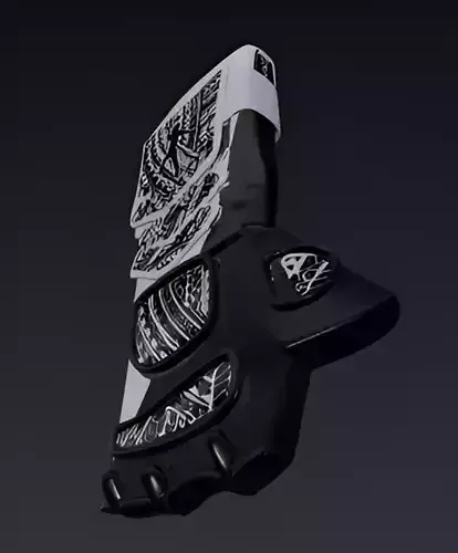 Roman Reigns Replica Glove Set lowpoly