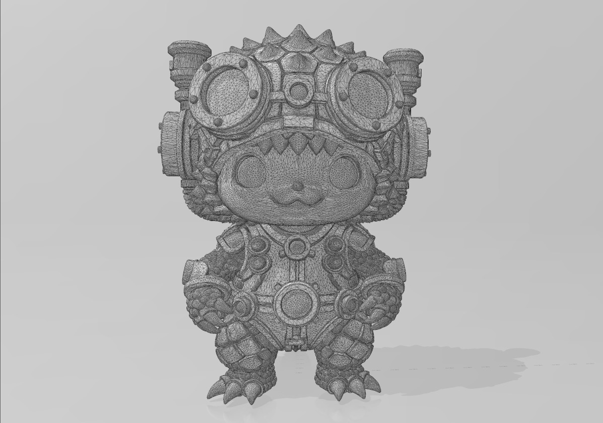 Steampunk Hedgehog Explorer 3D model_5
