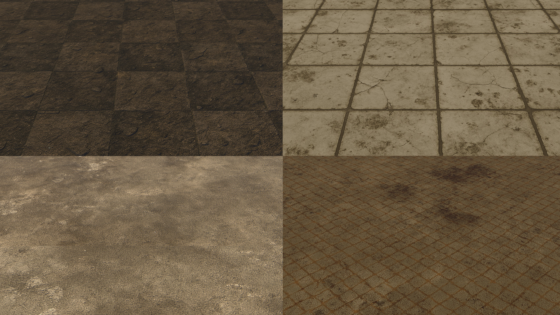 Abandoned Kitchen Furniture Pack - 25 Ruined Game-Ready Props Low-poly 3D model_14