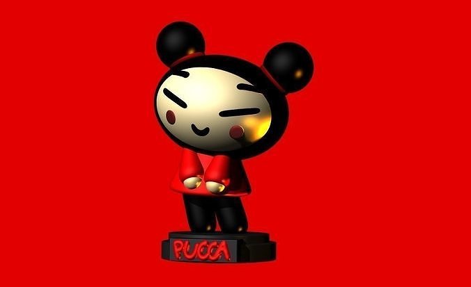 PUCCA SERIE ANIMATION 3D print model