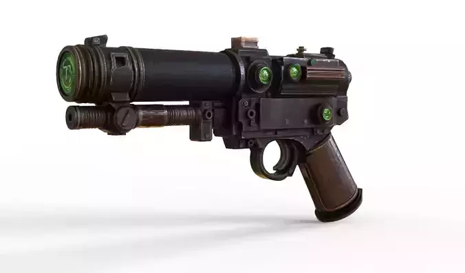 Steampunk Energy Pistol