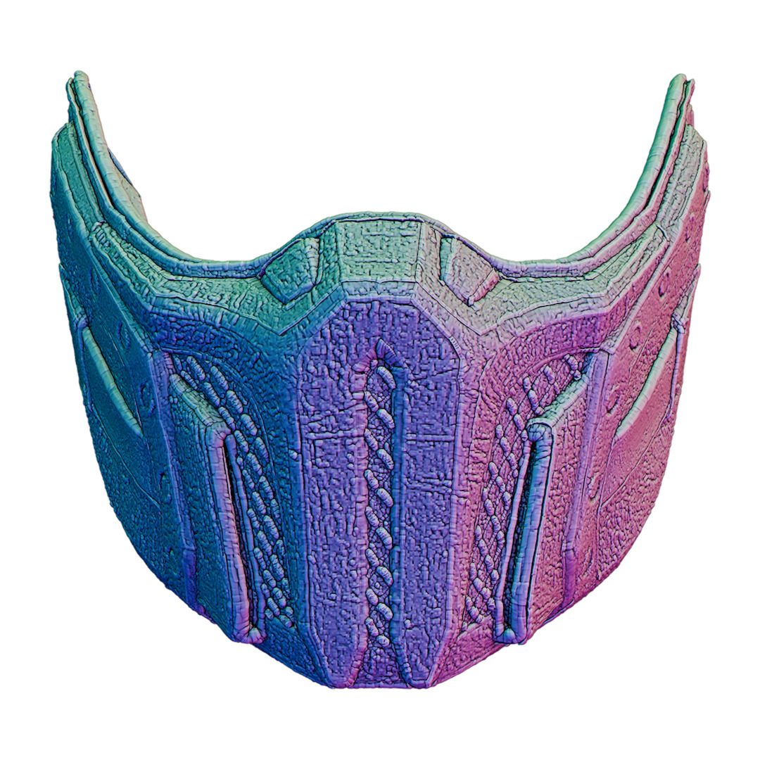 Dao of Kuai Liang Mask - Ultra-Detailed 3D print model_2