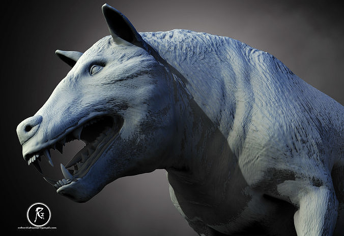Entelodont  The Hell Pig of Prehistoric Plains 3D print model