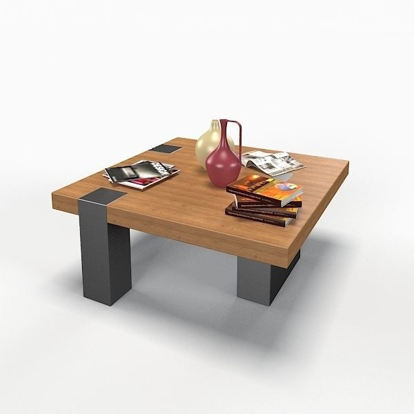 Coffee Table 3D model_2