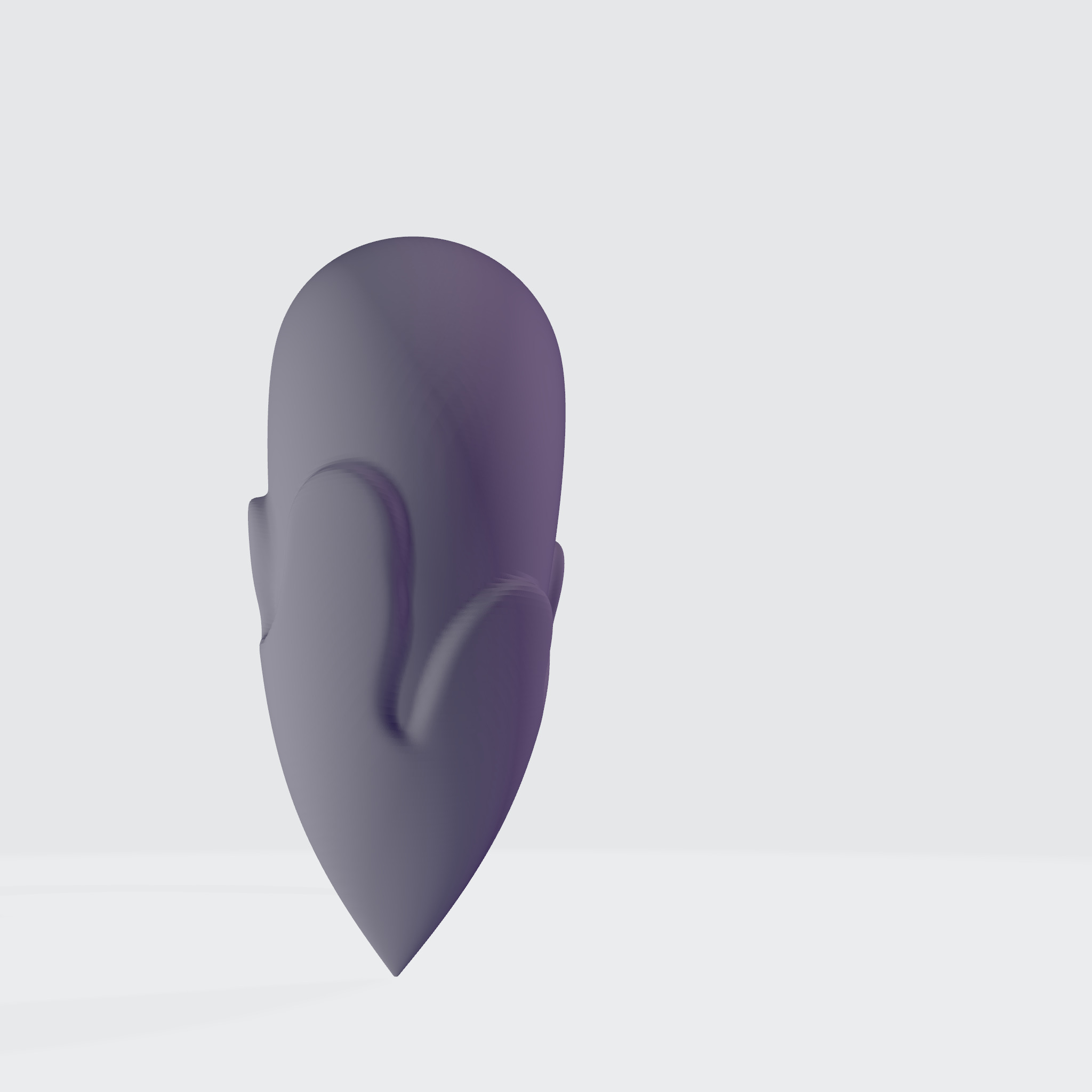 Daburi Horn and Halo 3D print model_4