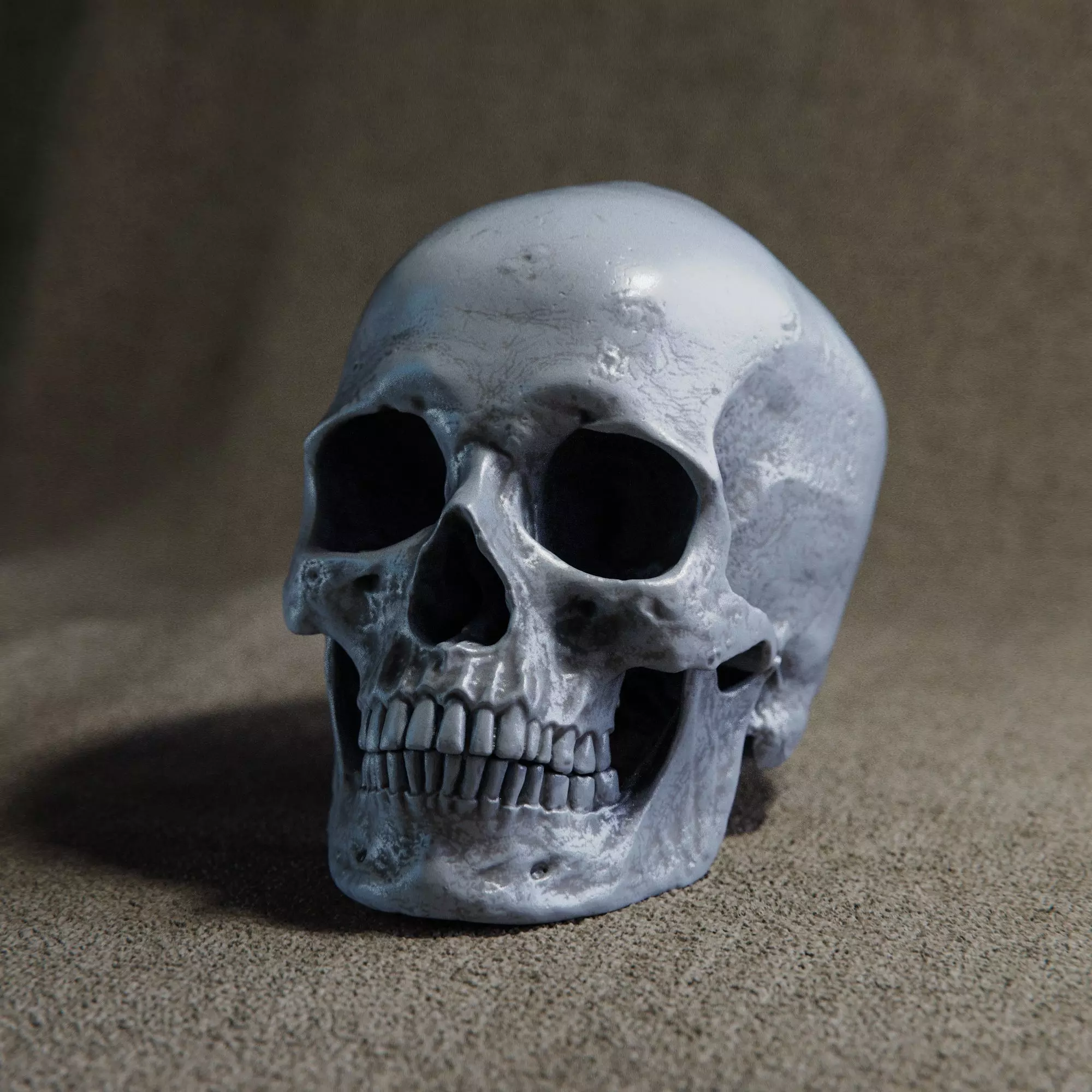 skull 3D print model_0