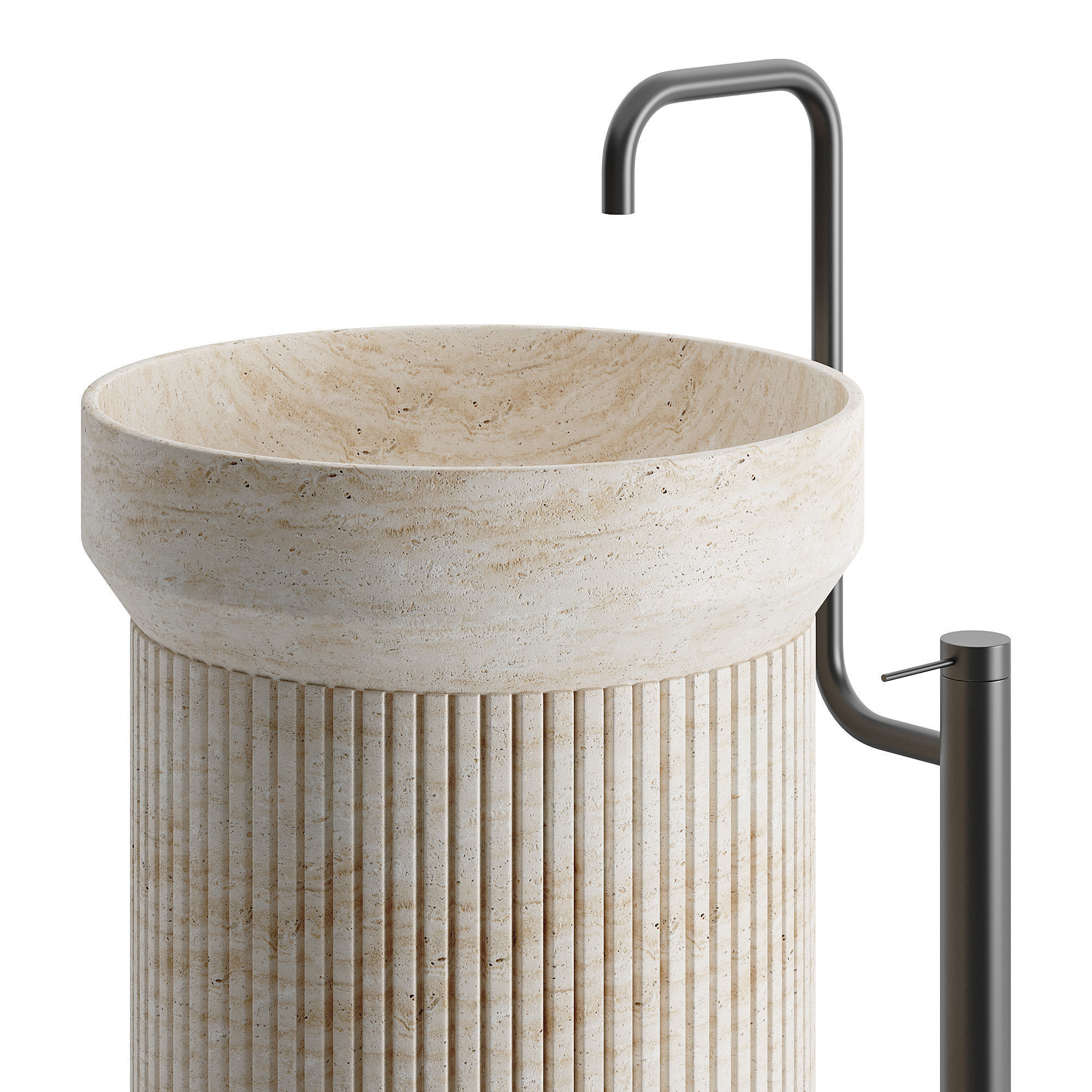 Maami Home DORIC Washbasin 3D model_2