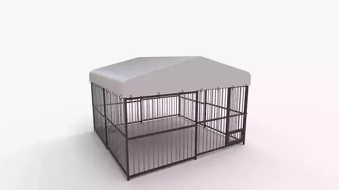 Large Dog Kennel With Waterproof Roof
