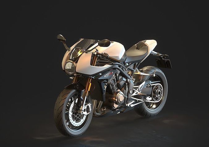 Base model for T Speed Triple 1200RR 2022 3D model