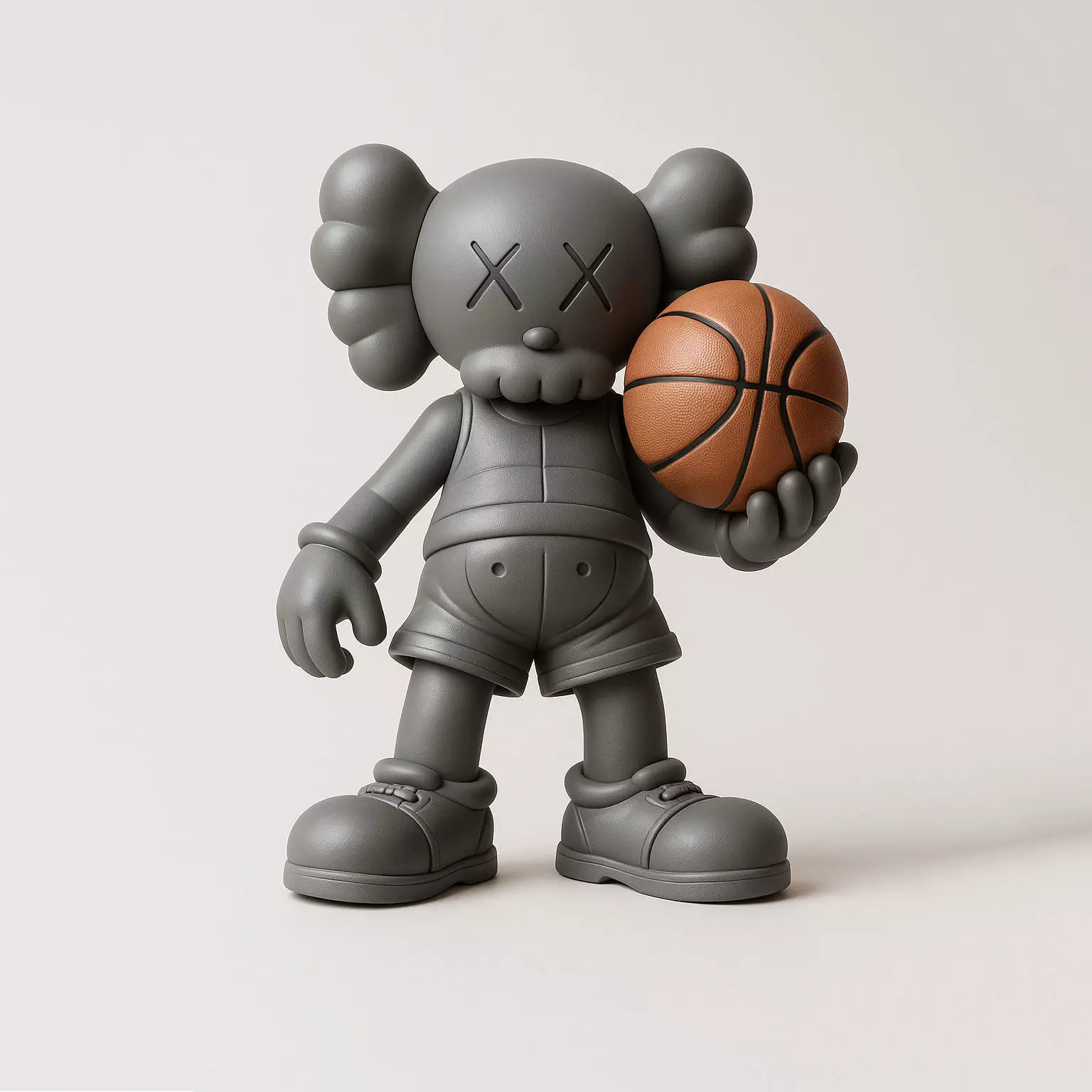 KAWS Basketball Player Decorative Figure 3D print model