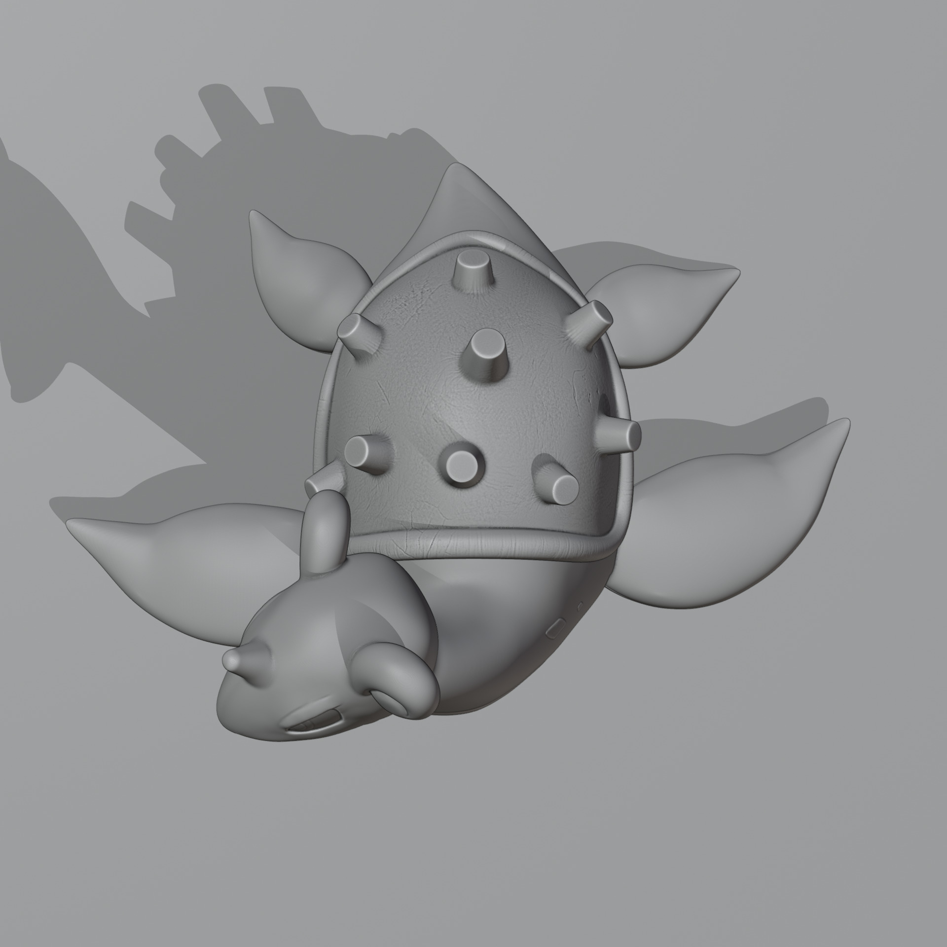 Lapras 3D print model_7