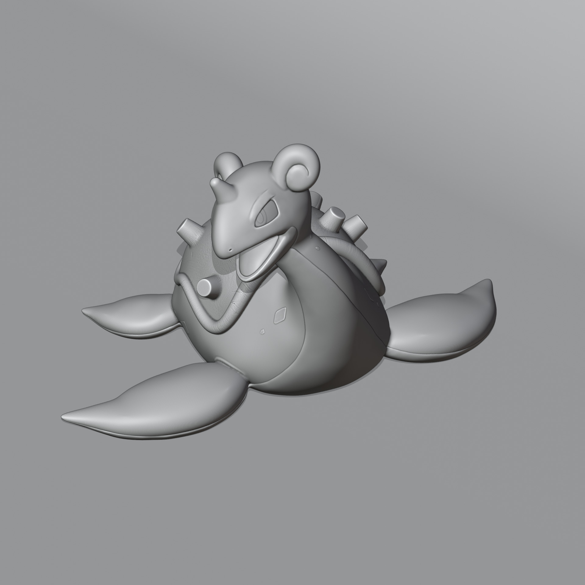 Lapras 3D print model_12