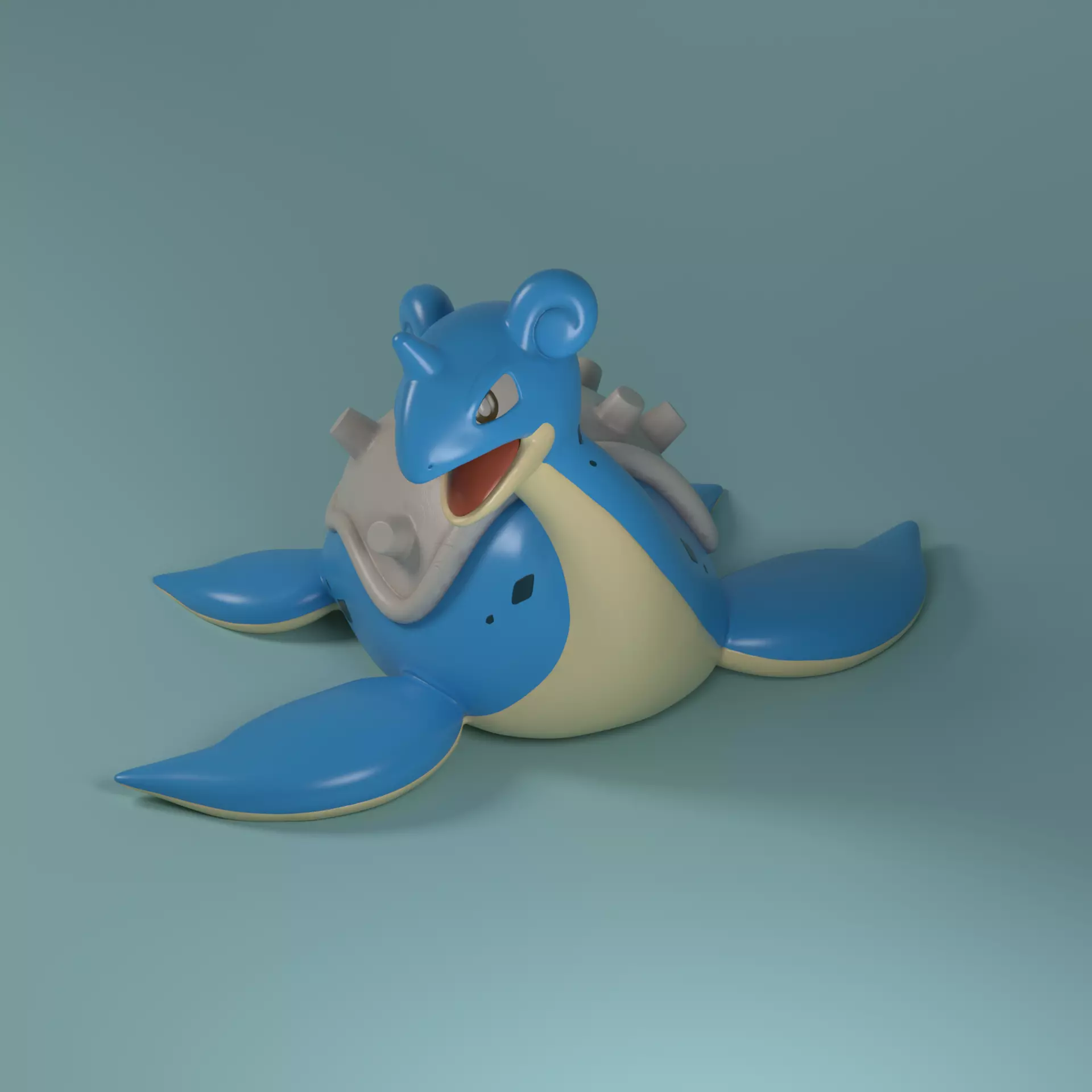 Lapras 3D print model_0