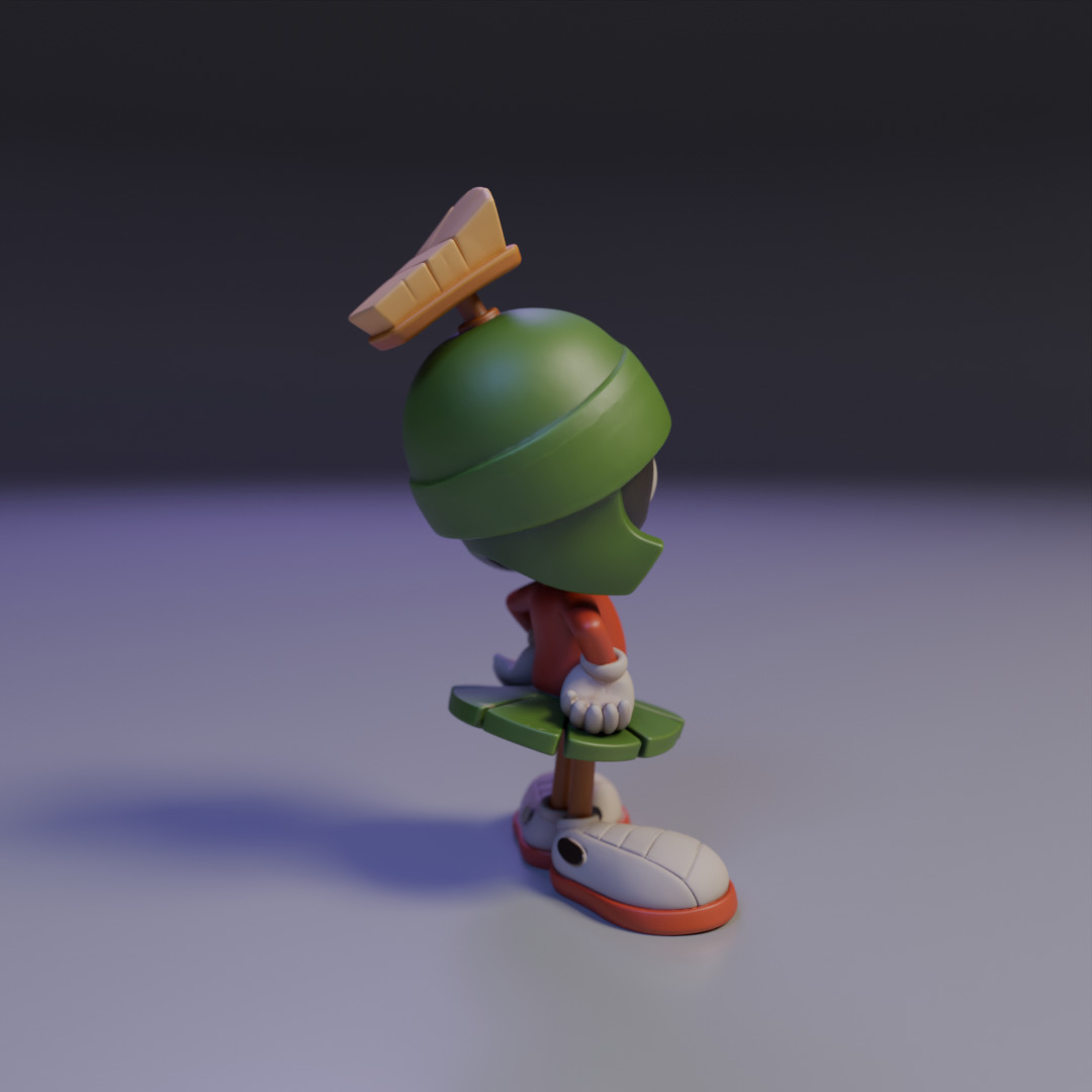Marvin the Martian 3D print model_13
