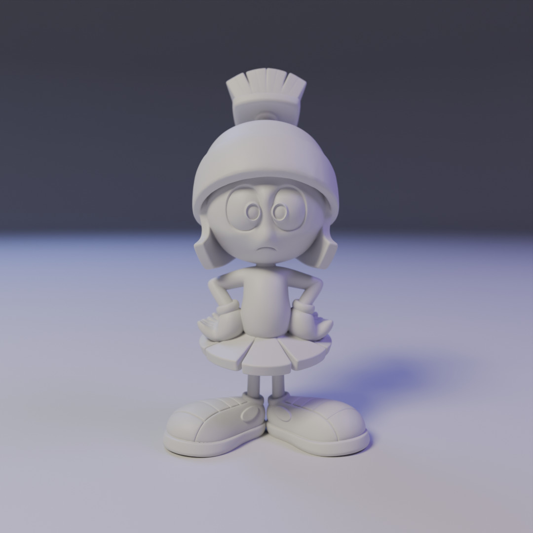 Marvin the Martian 3D print model_16
