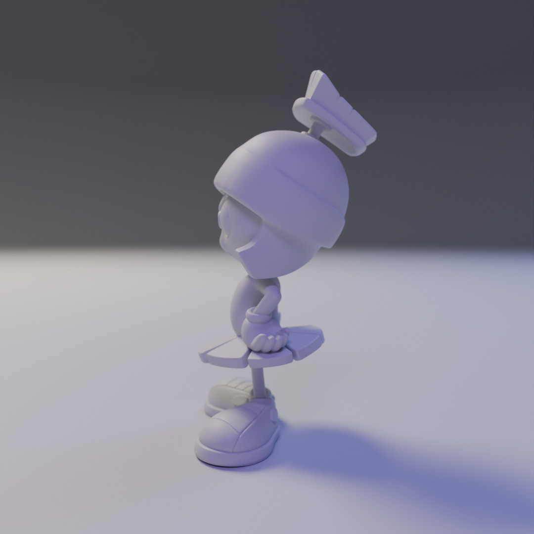 Marvin the Martian 3D print model_4