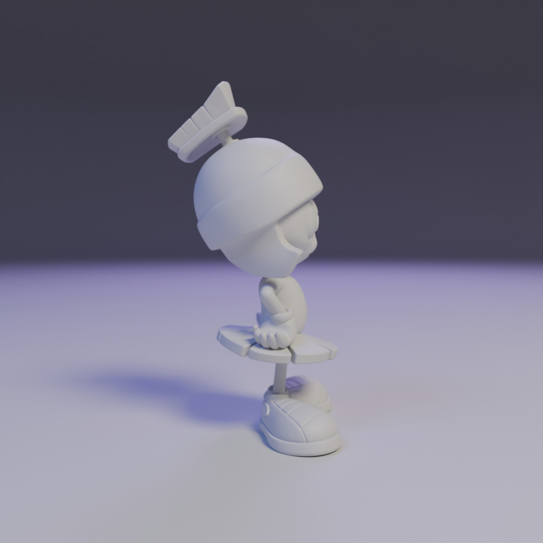 Marvin the Martian 3D print model_2