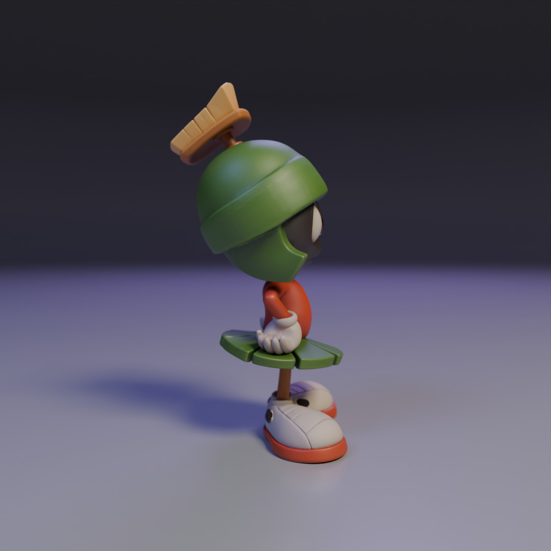Marvin the Martian 3D print model_1