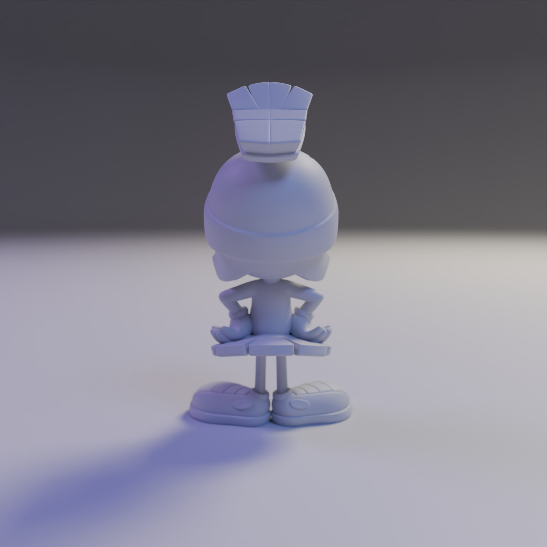 Marvin the Martian 3D print model_6