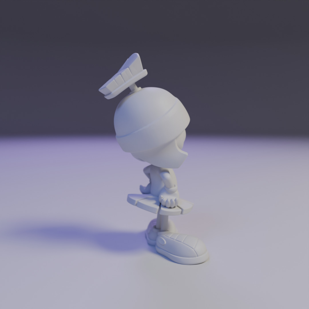 Marvin the Martian 3D print model_14