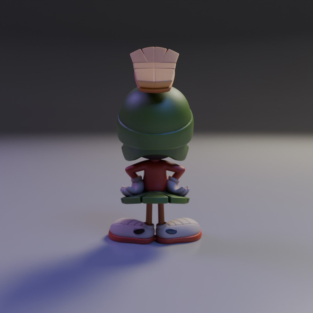 Marvin the Martian 3D print model_5