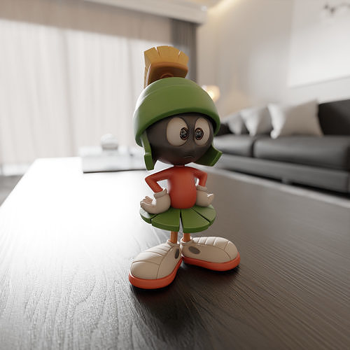 Marvin the Martian 3D print model