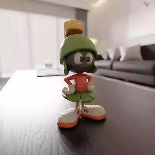 Marvin the Martian 3D print model
