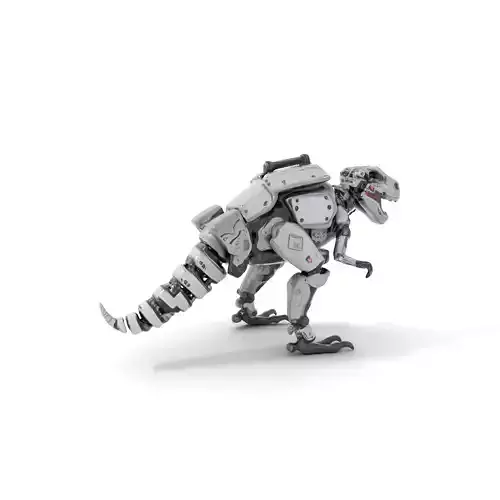 Mechanical Dinosaur Model Pack  Fully Detailed Robotic TRex