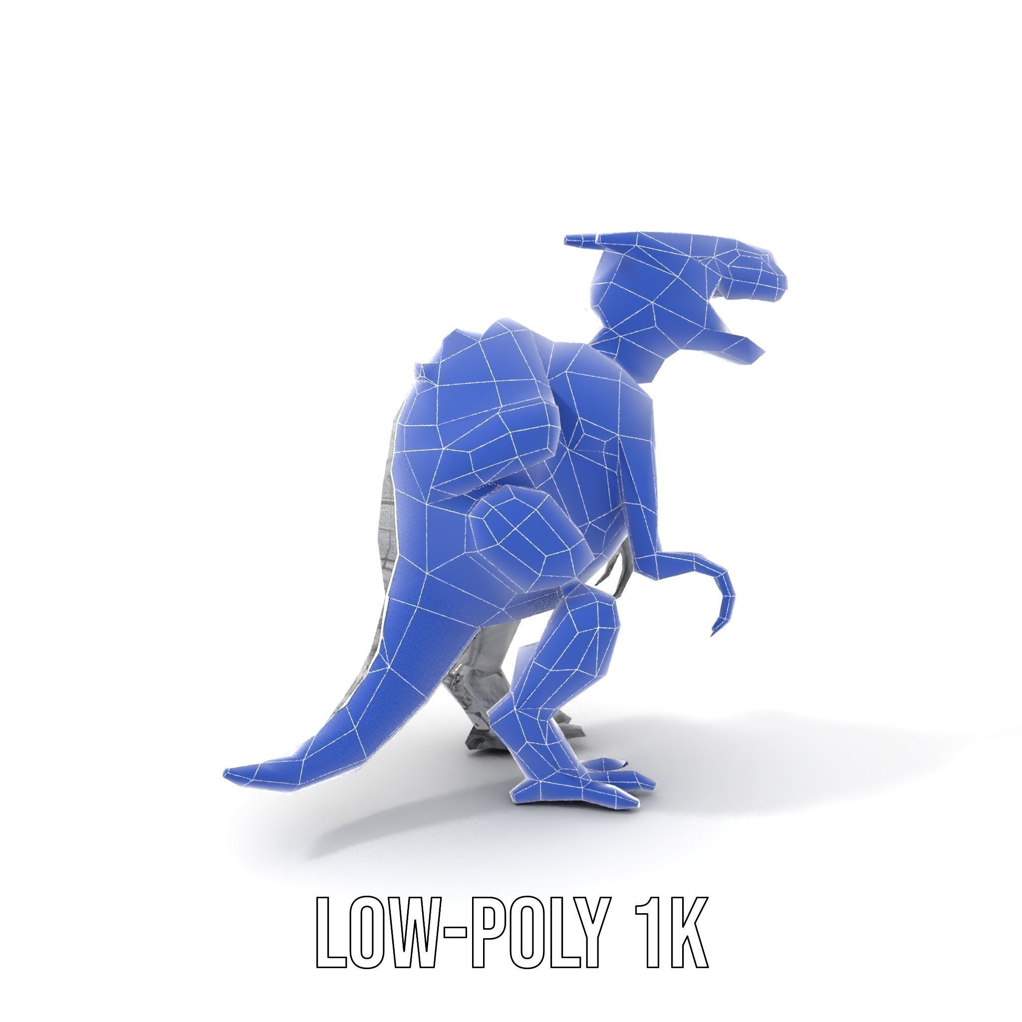 Futuristic Robotic Dinosaur Model Pack Low-poly 3D model_31