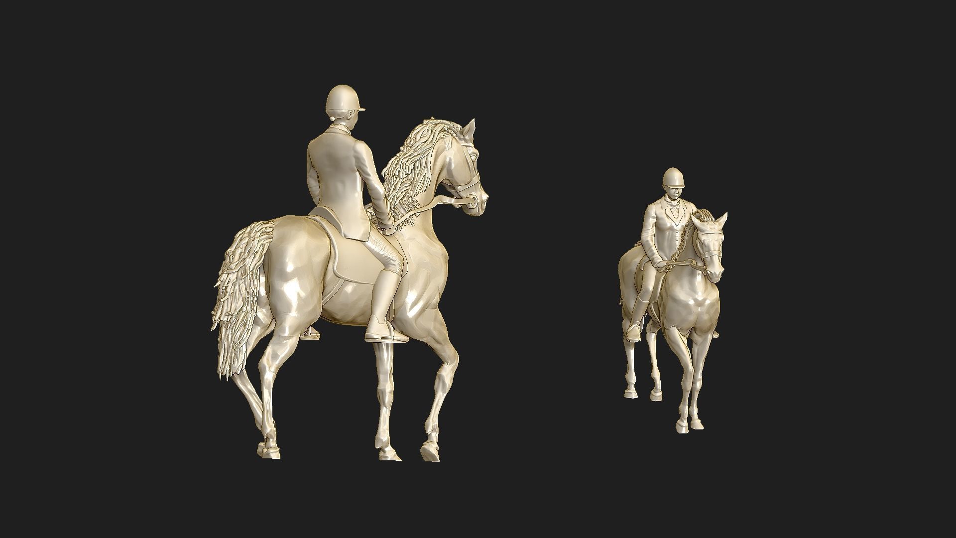 horsegirl 3D print model_5