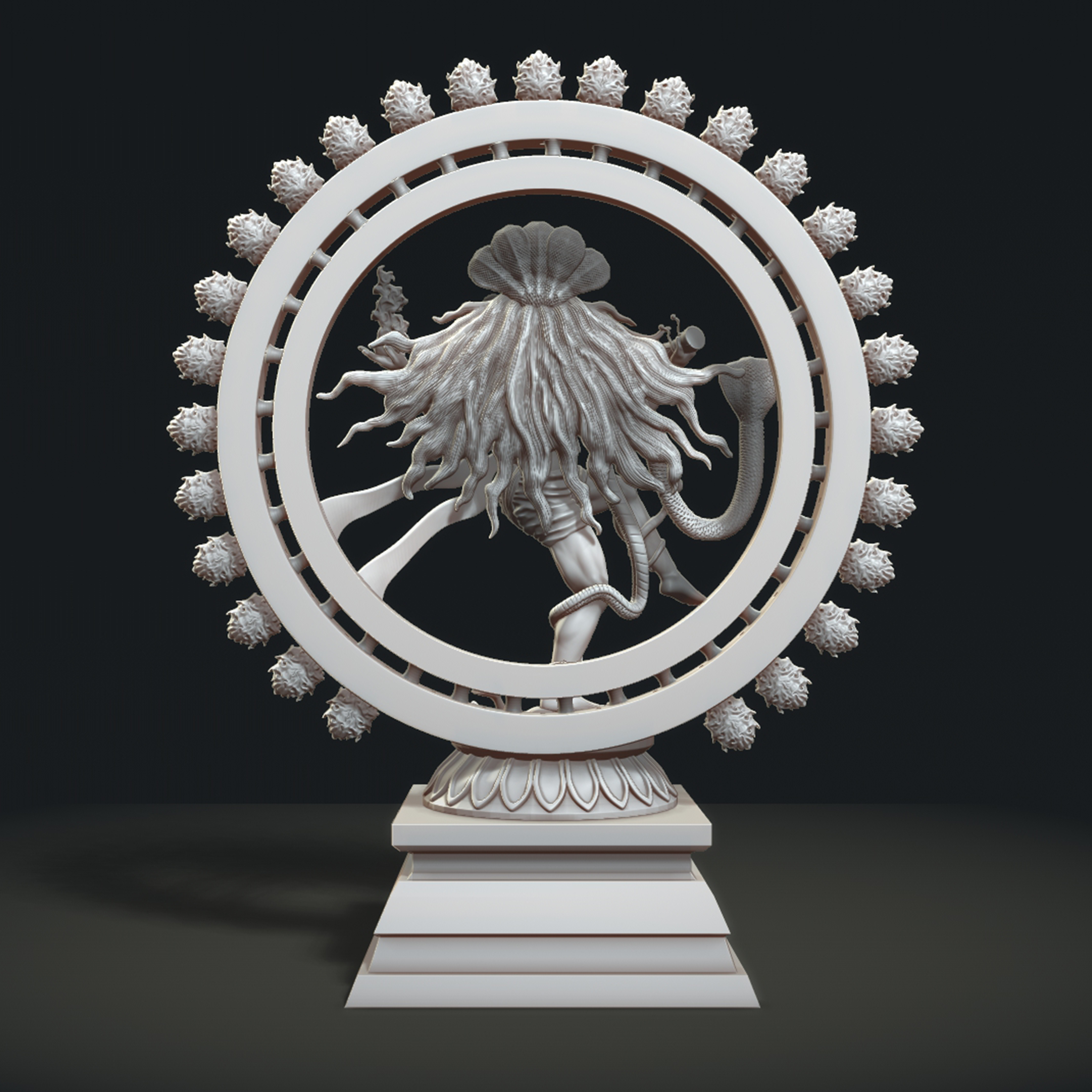 Nataraja 3d model 3D print model_2
