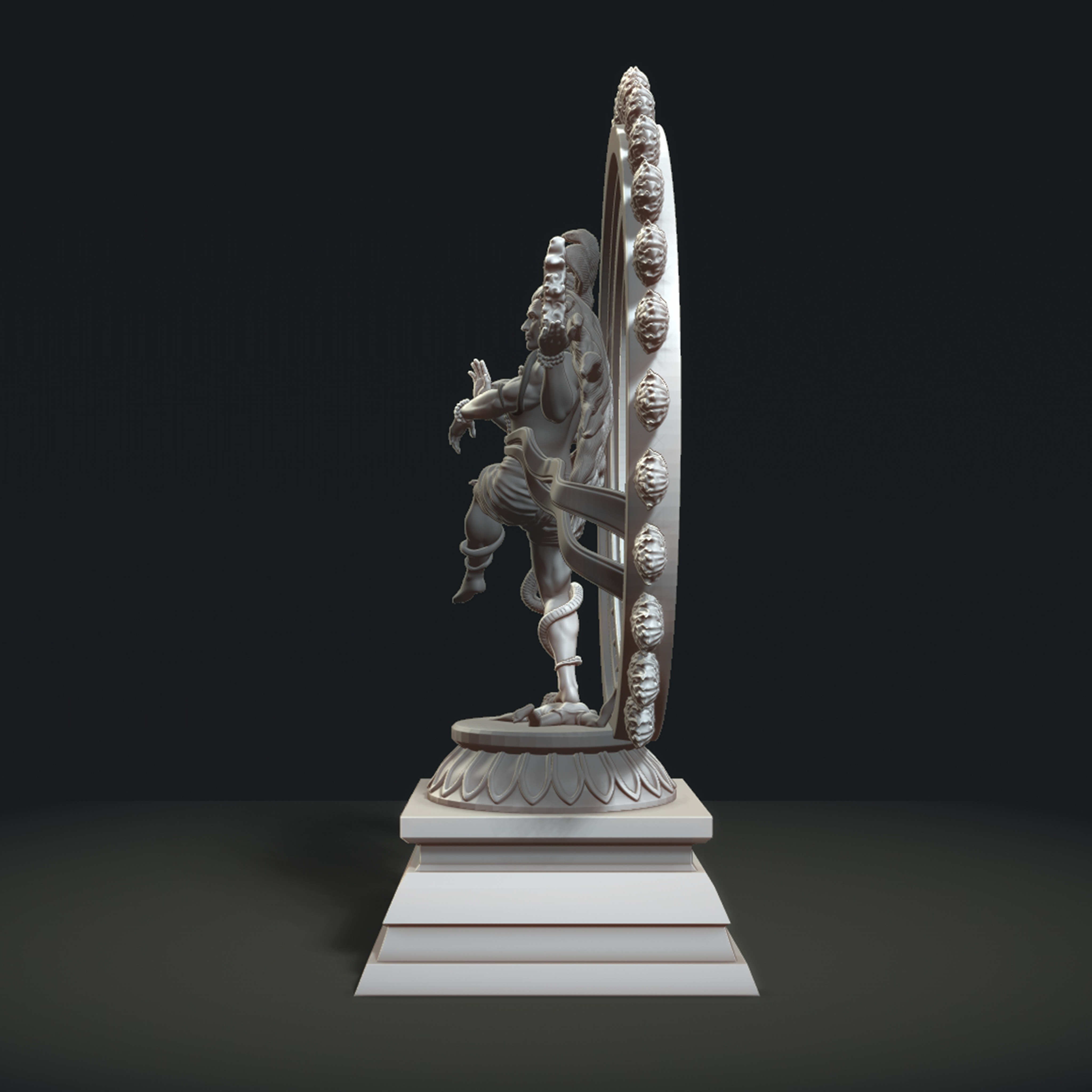 Nataraja 3d model 3D print model_3