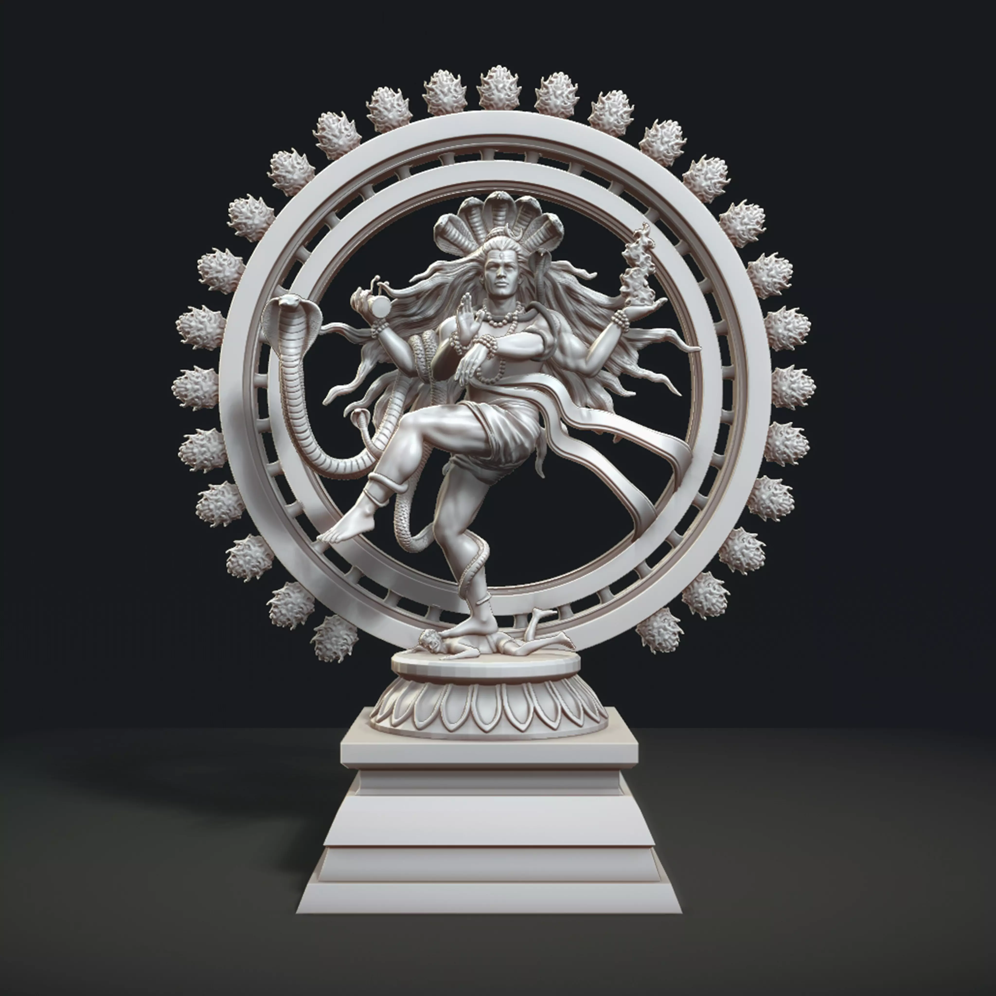 Nataraja 3d model 3D print model_0