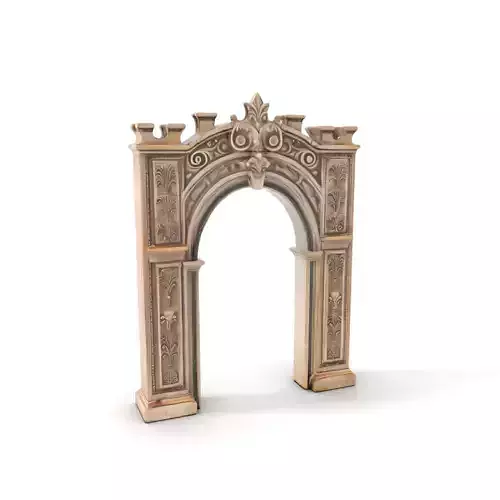 Ornate Archway Model Pack with Decorative Detailing