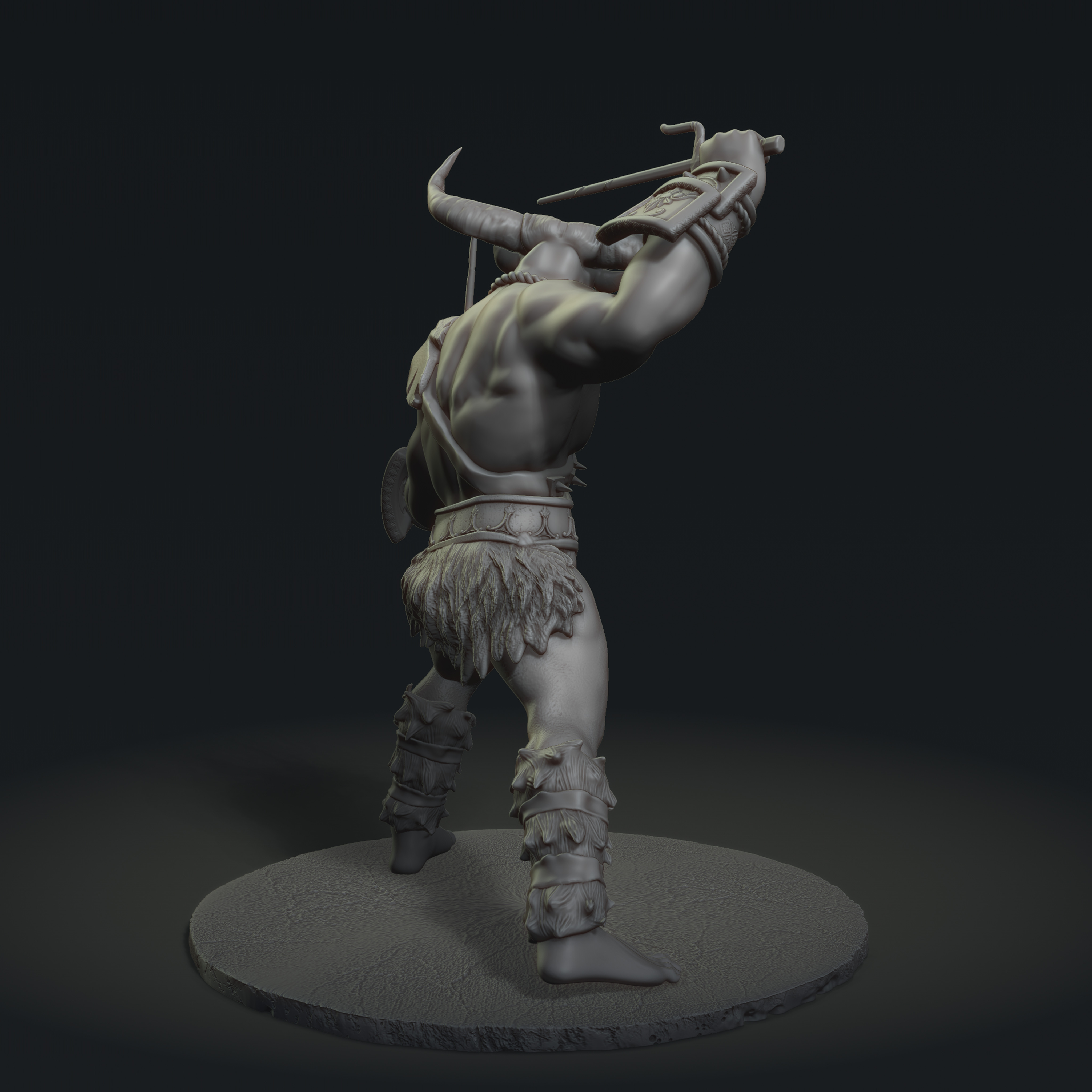 Bull 3D Model STL File for 3D Printing 3D print model_2