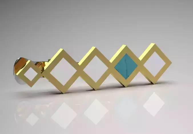 man tie clip sj0021 3D print model