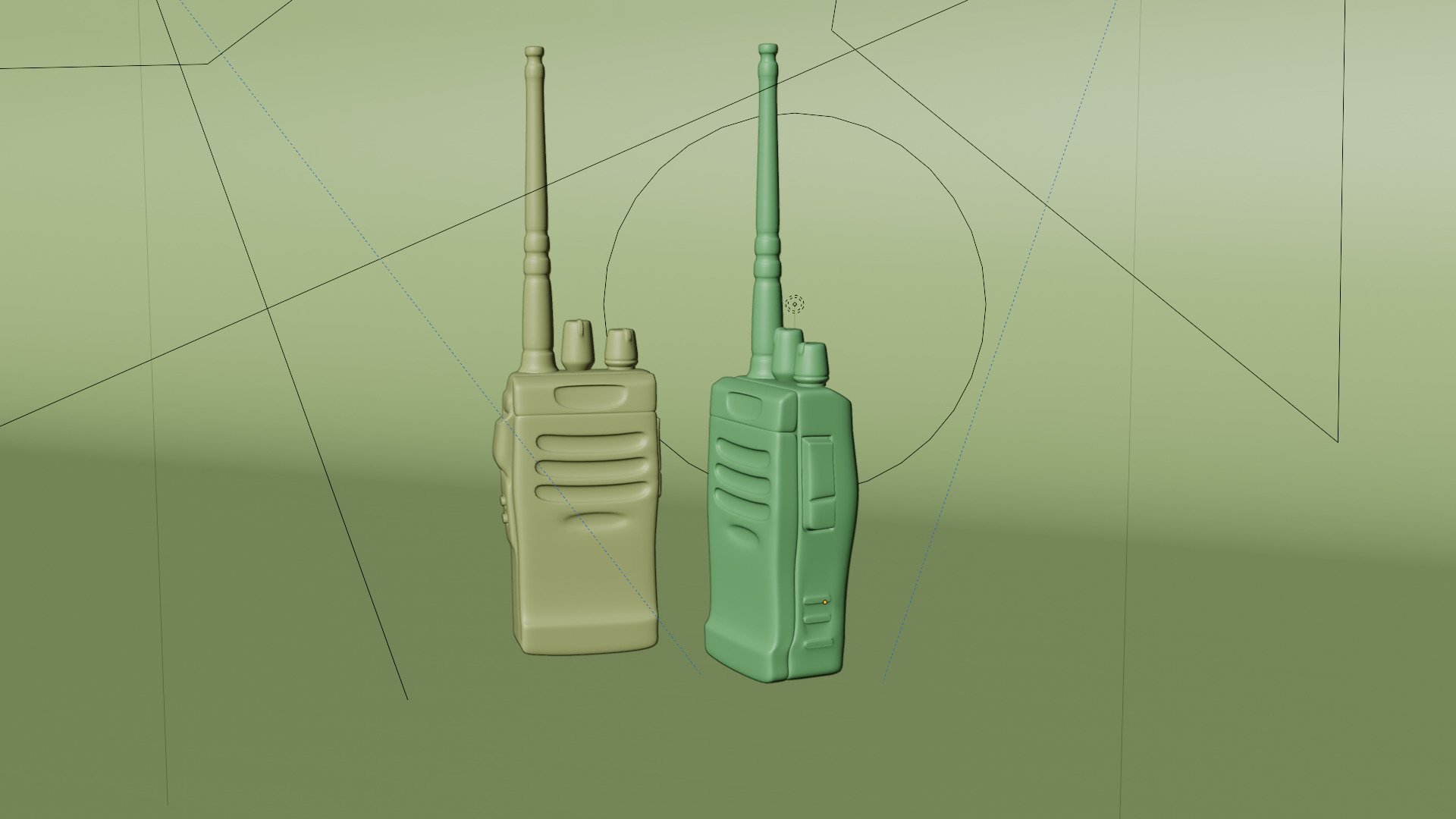 Baofeng BF-888S Plus Walkie Talkie HT Radio Unit Free 3D model_7