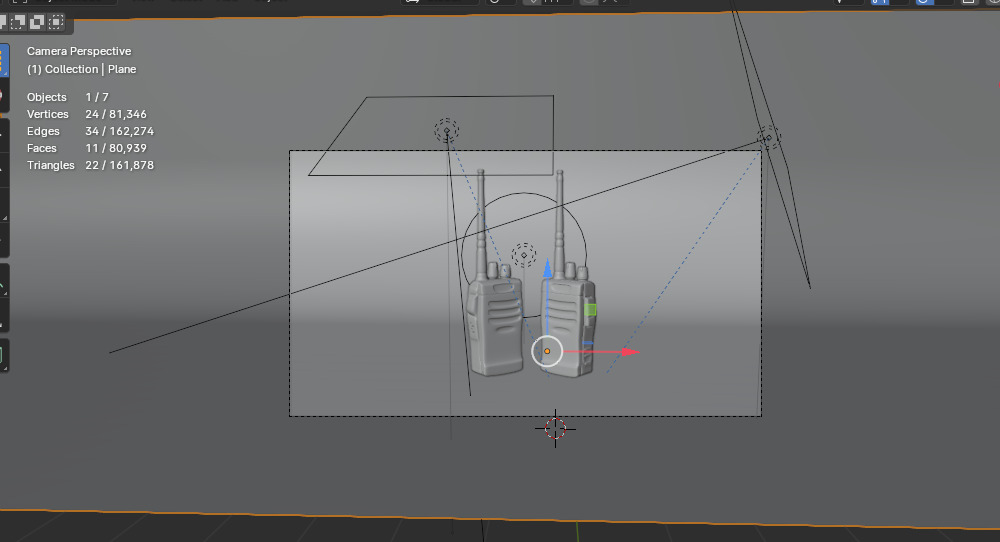 Baofeng BF-888S Plus Walkie Talkie HT Radio Unit Free 3D model_6